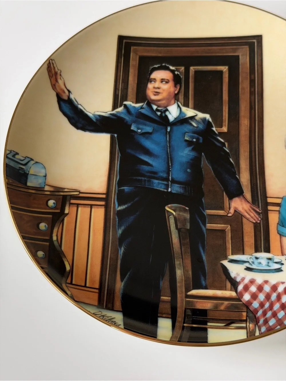 Vintage 1988 The Honeymooners“Bang! Zoom!” Collectore Plate-Hamilton Collection